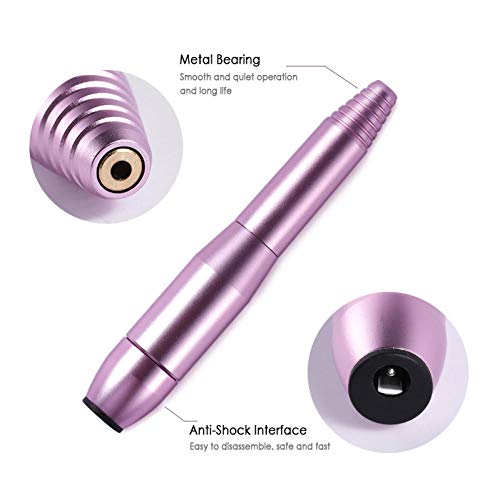 YIYYI, máquina de manicura profesional, juego de brocas eléctricas para uñas, cortador de molino, lima de lijado para arte de uñas, cortador de esmalte en gel