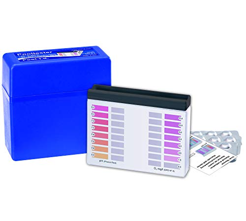 YMBERSA Estuche Analizador Pooltester O2 (oxígeno Activo) y pH