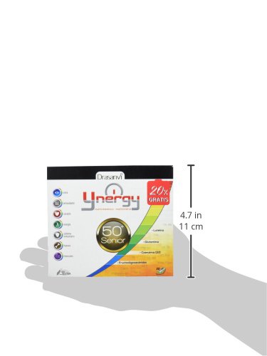Ynergy Senior +50 36 cápsulas con Vitaminas, Minerales Drasanvi