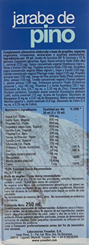 Ynsadiet Jarabe Pino con Echinácea - 250 ml
