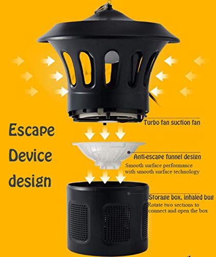 YOLE Lámpara De Mosquito Hogar Led Mosquito Asesino Fotocatalizador Fuente De Alimentación USB,Repelente Mosquitos Interior y Exterior Las Mujeres Embarazadas niños Pueden Usarlo con Confianza