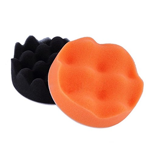 Yosoo Pulido Kit Encerado Esponja Juego Coche Almohadillas Compuesto Auto Coche pulidor + Adaptador M10 Taladro Kit