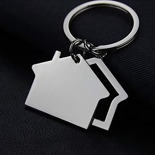 YTYASO Casa Llavero Choza Pequeño Regalo Llavero Colgante    Bienes Raíces Apertura Regalo    Puede Ser