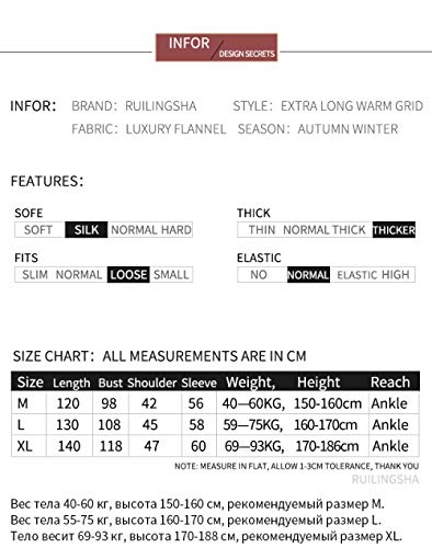 YUHOOE Albornoz para Mujer,Albornoz De Kimono De Franela De Rejilla Extra Larga Unisex Albornoces Cálidos Bolsillo Albornoz De Toalla Suave Y Esponjoso Ropa De Estar para Mujeres/Hombres Blan