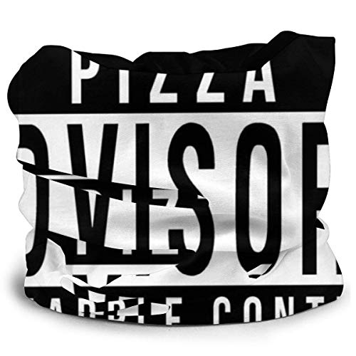 YUIT Pizza Advisory Variedad Head Scarf Scarf Magic Headwear Neck Gaiter Face Bandana Scarf