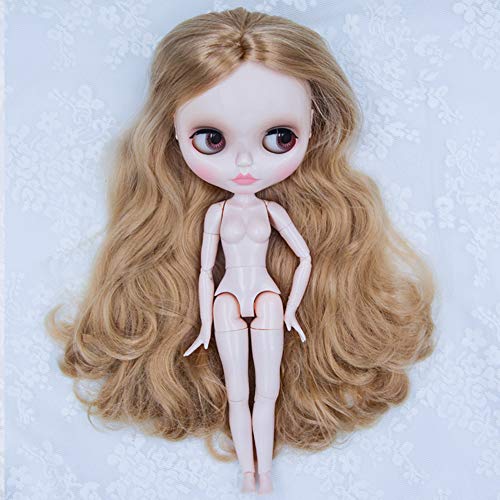 YUMMON el de 12 Pulgadas muñeca Desnuda es Similar a la muñeca del bjd Blyth, muñecos Personalizados se Pueden Cambiar Maquillaje y Vestido de muñecas DIY