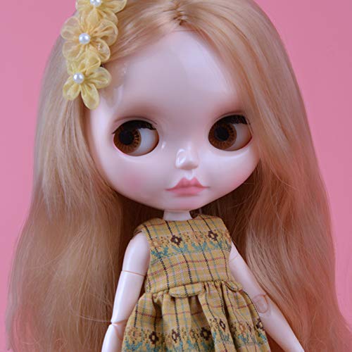 YUMMON el de 12 Pulgadas muñeca Desnuda es Similar a la muñeca del bjd Blyth, muñecos Personalizados se Pueden Cambiar Maquillaje y Vestido de muñecas DIY