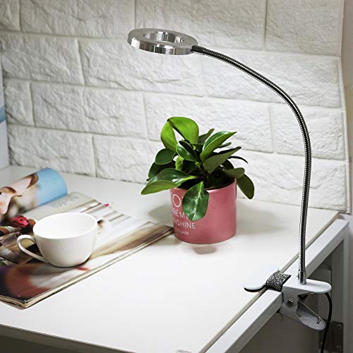 yuyte Lámpara de Belleza de Tatuaje, lámpara de Luces led de Maquillaje de círculo portátil USB para ceja Labio Tatuaje con Clip