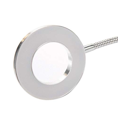 yuyte Lámpara de Belleza de Tatuaje, lámpara de Luces led de Maquillaje de círculo portátil USB para ceja Labio Tatuaje con Clip