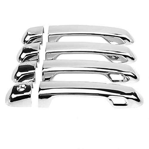 YXSMMB 8 Piezas de Cubierta de manija de Puerta de galvanoplastia de Cromo para automóvil. para Toyota Land Cruiser Prado 2010 2011 2012 2013 2014 2015 2016 2018