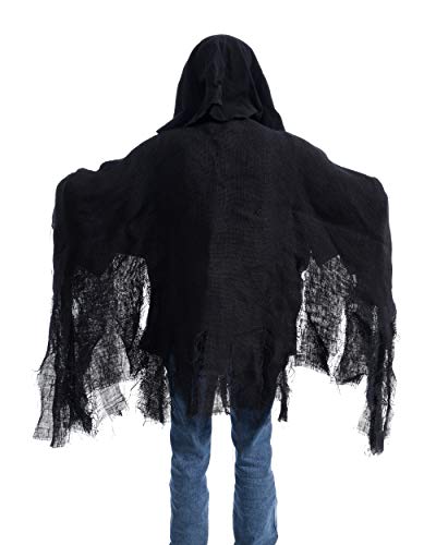 Zagone Studios - Kit de disfraz de monstruo diablillo con máscara y camisa podrida y guantes, color marrón