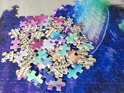 ZDZLYY Jigsaw puzzle 1000 piezas, Kit de madera, Crafts Glacier National Park Landscape Senshan Lake Gift Decoration Art, 75x50cm