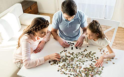 ZDZLYY Jigsaw puzzle 1000 piezas, Kit de madera, Crafts Glacier National Park Landscape Senshan Lake Gift Decoration Art, 75x50cm