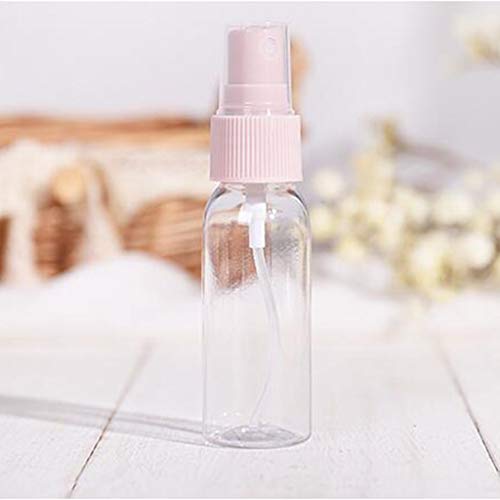 Zhou Botella de Spray Tipo Prensa, Travel Essentials Travel Set Embotellado de Botellas - Muestra de Perfume Sub-Botella pequeña Aprobada for Equipaje de Mano YAN (Color : Clear)