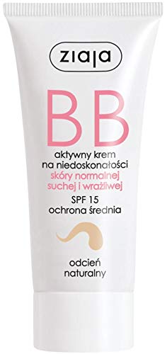 ZIAJA BB CREMA PARA PIEL SECA Y SESNITIVA NORMAL - Sombra Natural - 50 ml
