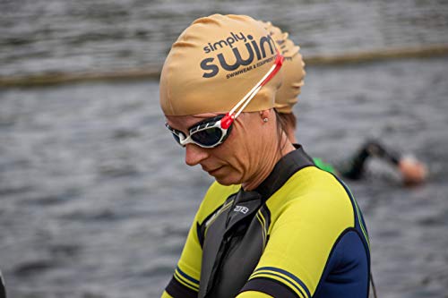 Zoggs Gafas de natación, Adultos Unisex, Blanco/Rojo/Tinte, una una talla