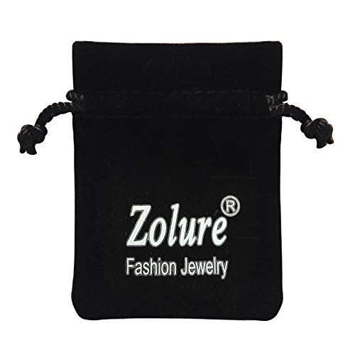 Zolure 14G Acrílico Transparente Piercing Ceja Bioflexia Acero Inoxidable Barra Curvados Piercing Pezón Lengua Retainers es 24 Piezas