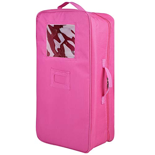 ZOYLINK Estuche De Viaje De Muñeca Bolsa De Almacenamiento De Muñeca Maleta Muñeca Portátil Para 18'' Girl Doll