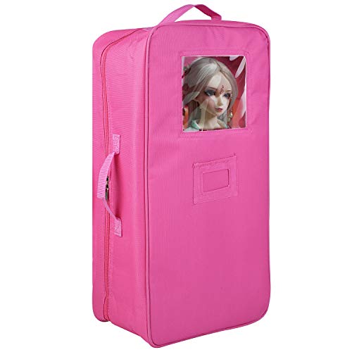 ZOYLINK Estuche De Viaje De Muñeca Bolsa De Almacenamiento De Muñeca Maleta Muñeca Portátil Para 18'' Girl Doll