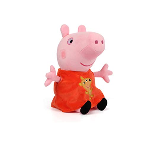 Zpong Bordado Peppa Pig Peluche De Juguete Niños Original Peppa Pig Familia Animal Muñeca Juguete Cumpleaños Navidad Regalo 30Cm J