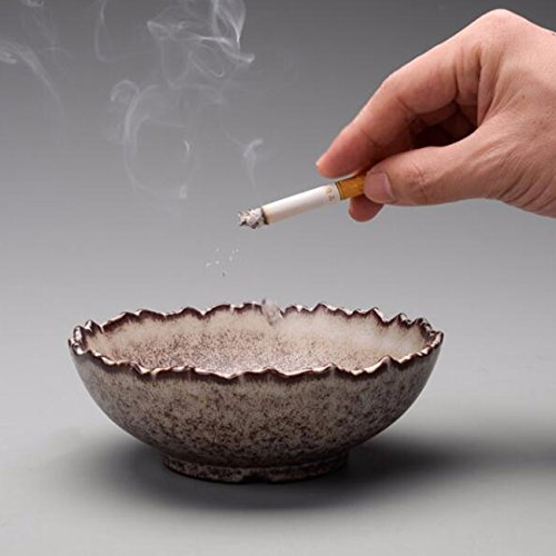 ZPSPZ-Cenicero Cenicero De Cerámica Oficina Sala Mesa De Té El Barro Estilo Japones