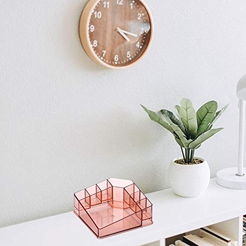 ZUOLUO Organizador Organizador de Maquillaje Perfume Titular Estacionarias Organizador de Almacenamiento Cajones de acrílico Red