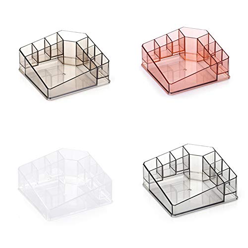 ZUOLUO Organizador Organizador de Maquillaje Perfume Titular Estacionarias Organizador de Almacenamiento Cajones de acrílico Red