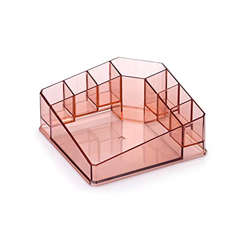ZUOLUO Organizador Organizador de Maquillaje Perfume Titular Estacionarias Organizador de Almacenamiento Cajones de acrílico Red