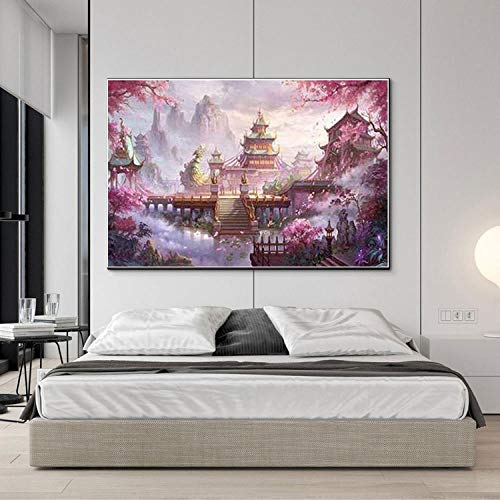 ZXYFBH Cuadros Decoracion Salon Xanadu sofá Dormitorio decoración Pintura Fondo Pared Lienzo Pintura 40x60cmnoframe 1