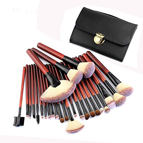 ZYJFC Brochas De Maquillaje Profesional 26 Piezas,Face Powder Blush Concealers De Pinceles Pinceles De Maquillaje Set