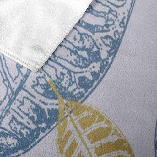 ZYWL Hogar baño Toalla de baño Toalla Toalla de Playa Manta Microfiber Soft Large Shower Bath Towels Beach Towels Bath Washcloths Bathroom Towels-Decorative Yellow and Blue Fluorescent Mirrors (1)