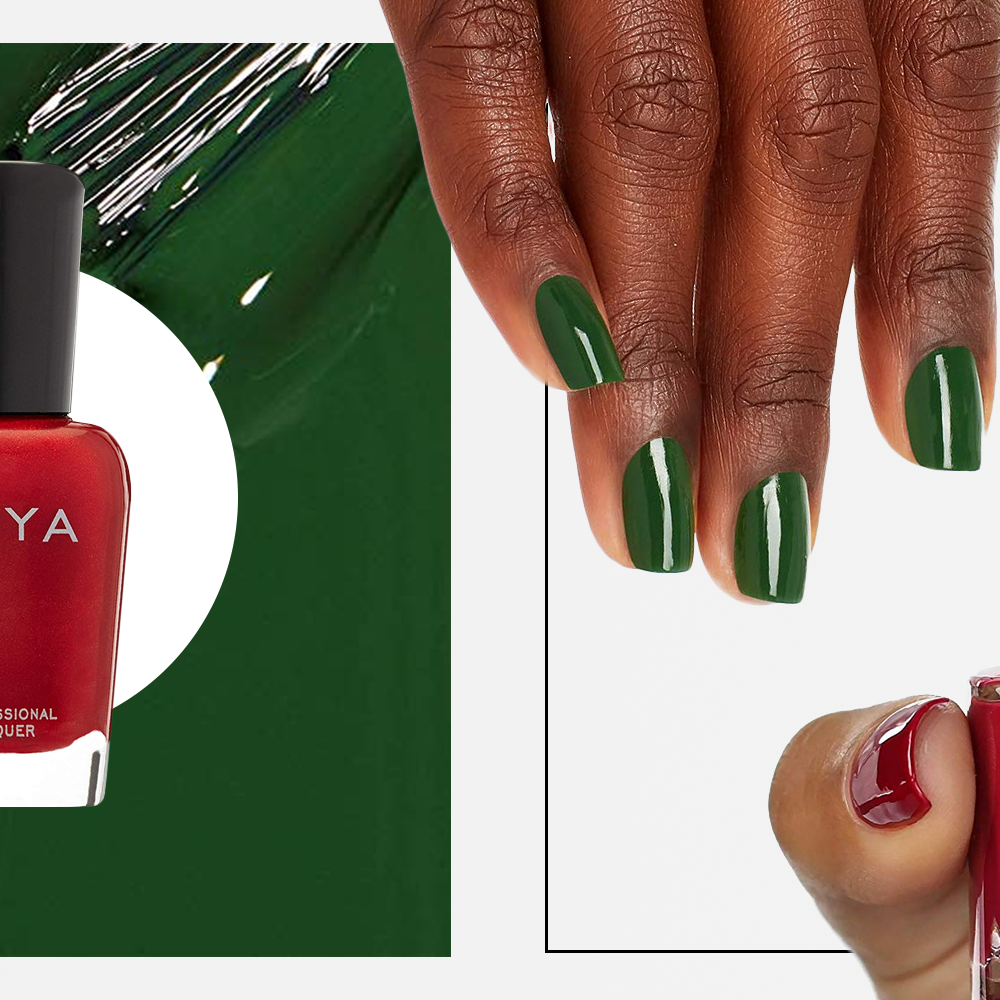 12 colores de esmalte de uñas para la Navidad