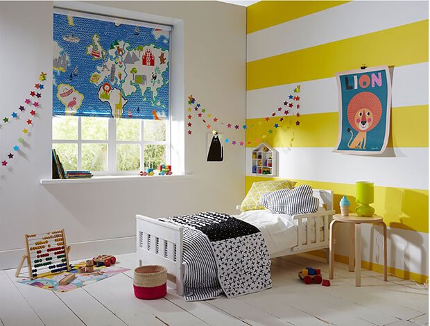Estores infantiles para la habitación de tus niños