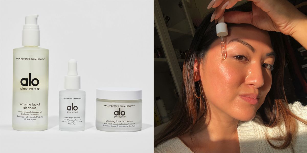 Alo Yoga lanzó una línea de cuidado de la piel, aquí está mi crítica sincera.