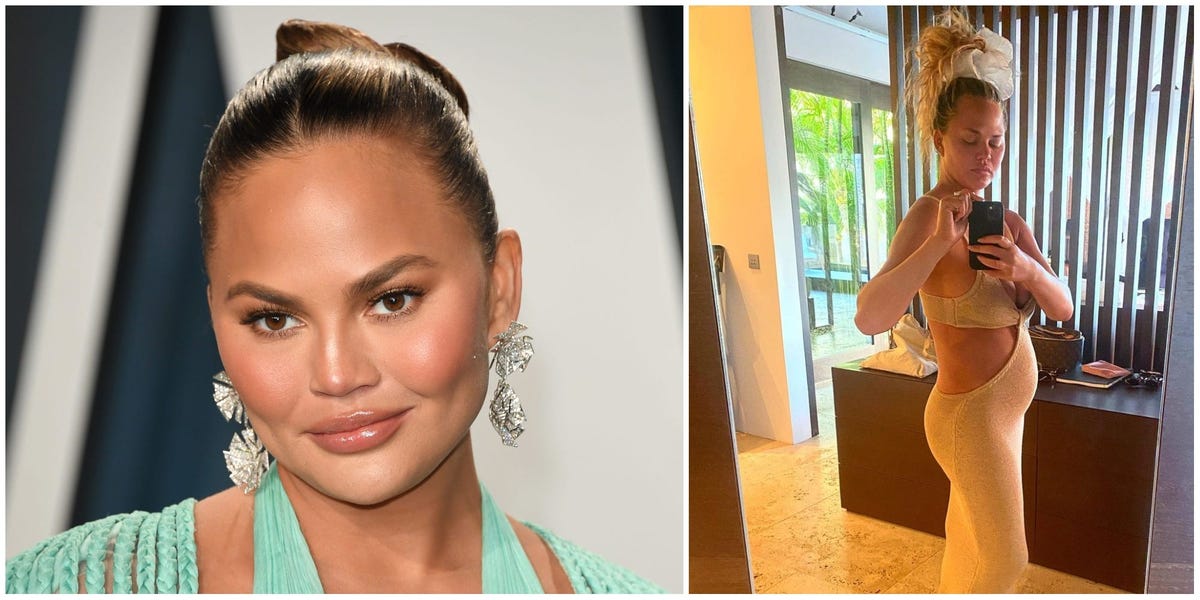 Chrissy Teigen llora que 'nunca' volverá a estar embarazada en un post emocional de Instagram sobre su cuerpo a menos de 3 meses de haber perdido su bebé