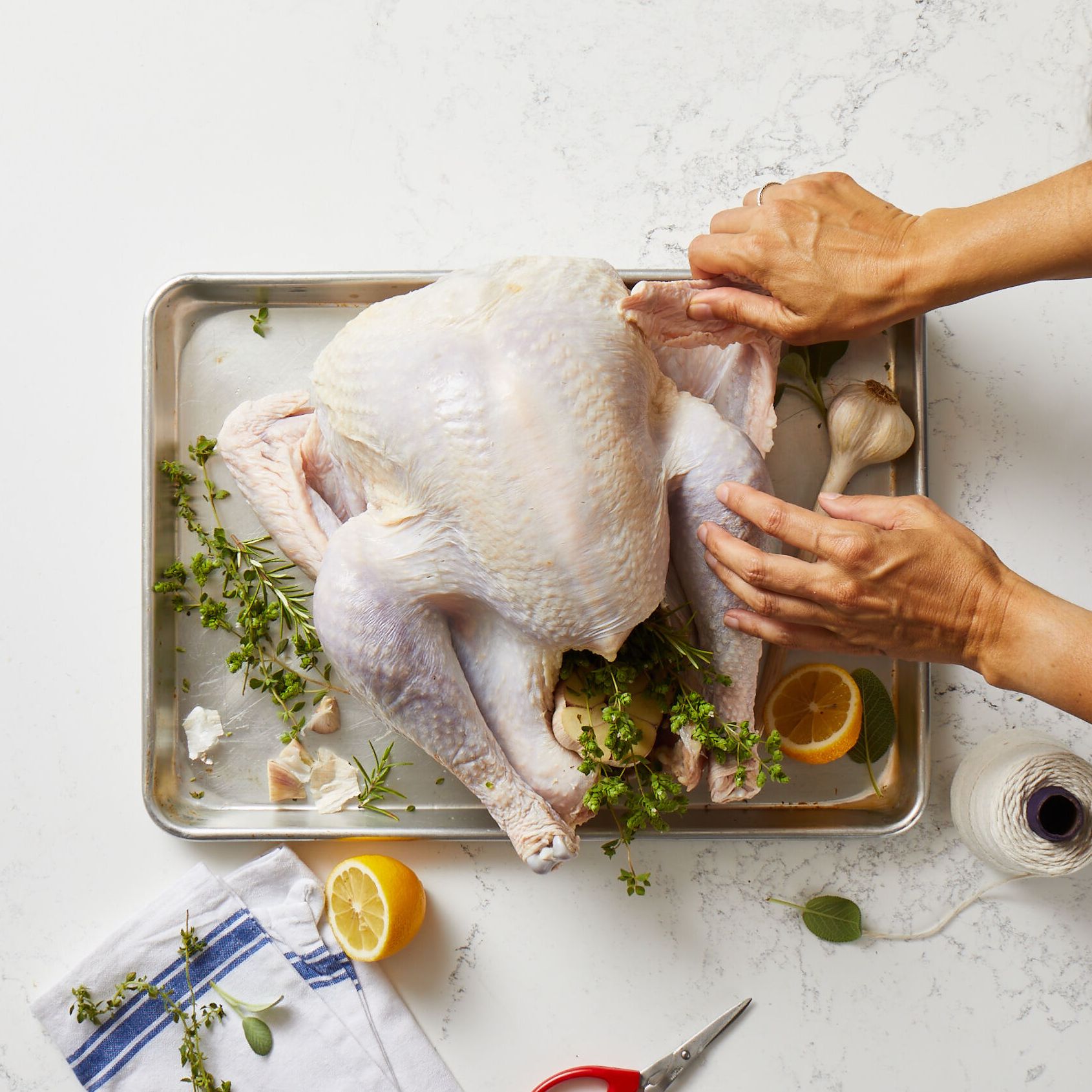 Cómo preparar un pavo para asar
