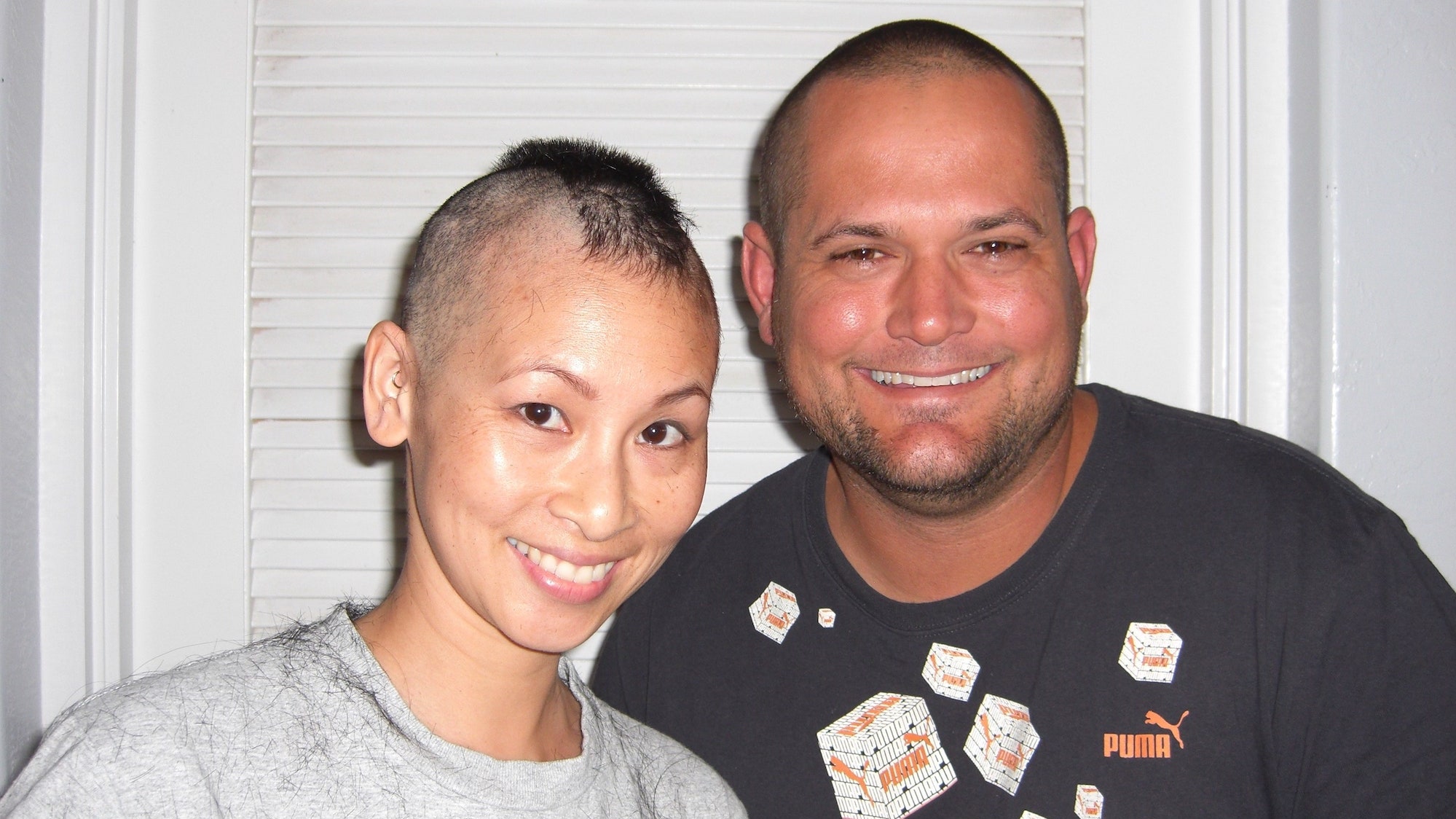 No tienes que usar una bufanda si la quimioterapia hace que se te caiga el pelo.