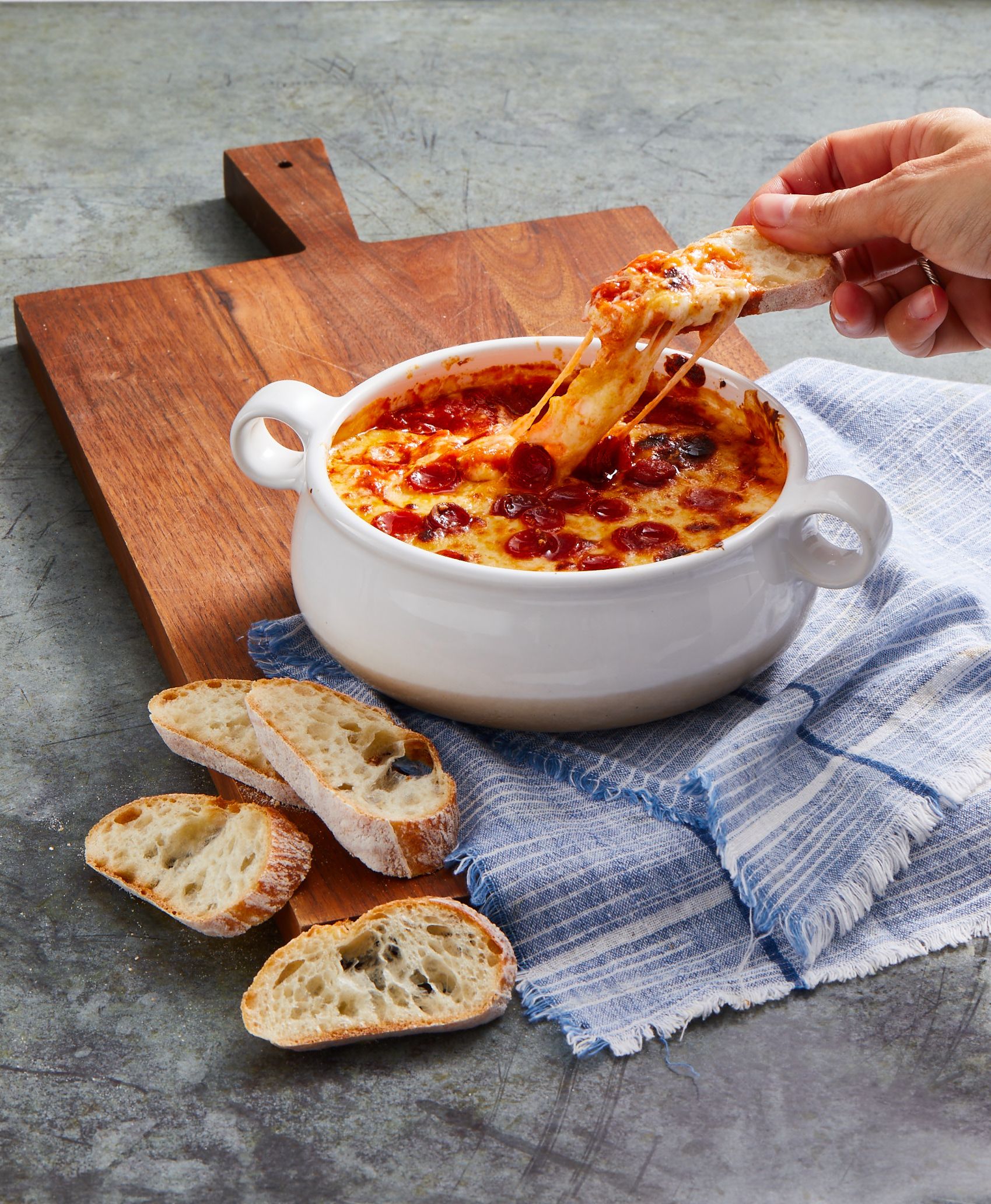 Cómo hacer Pizza Dip