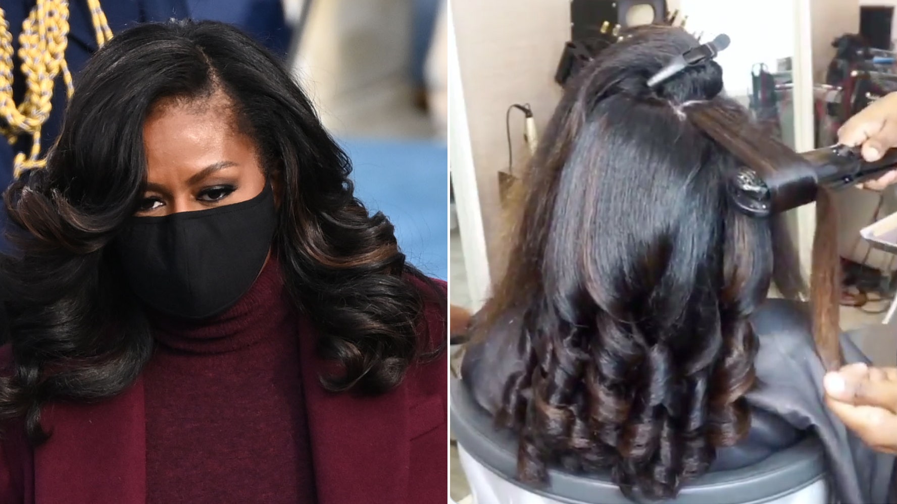 Cómo conseguir que los rizos de la inauguración de Michelle Obama paren el espectáculo