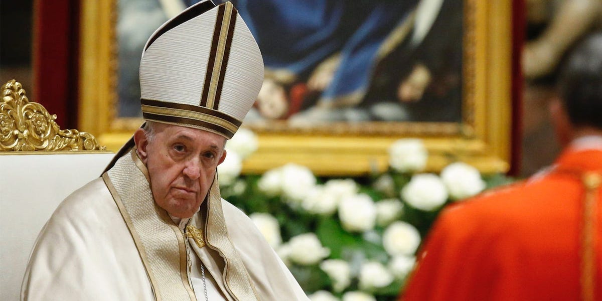 El Papa condenó a las personas que viajan al extranjero 