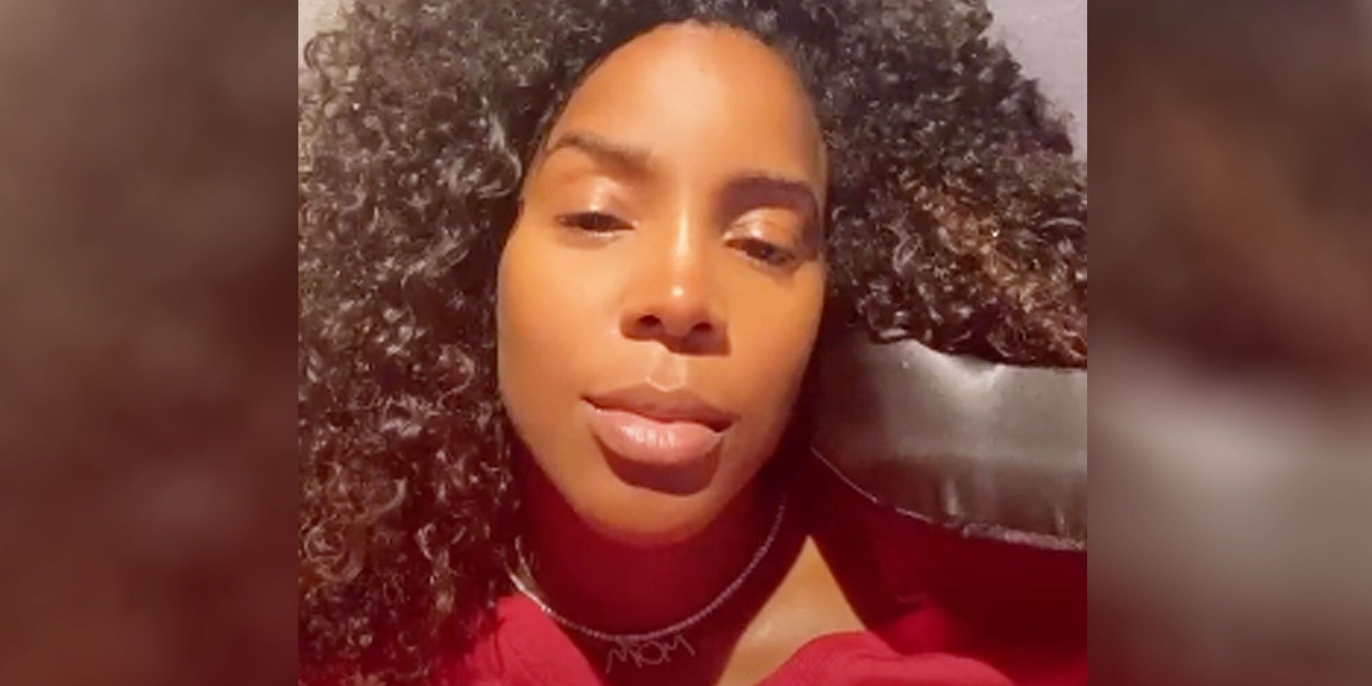 Kelly Rowland, 39 años, acaba de compartir un gracioso video de TikTok sin maquillaje, y su piel está brillando.