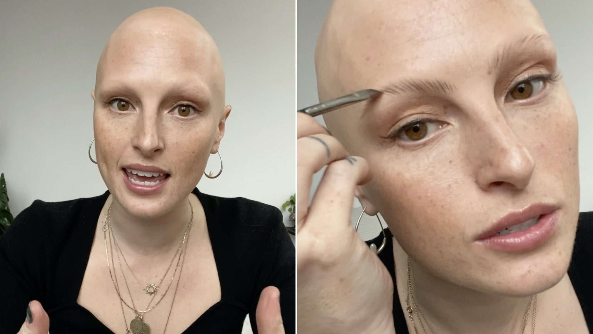 Cómo la modelo Amber Jean Rowan utiliza el maquillaje para crear las cejas más realistas