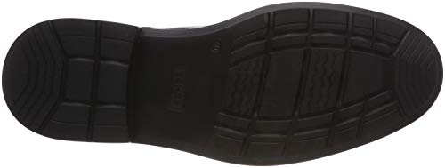 24 HORAS 10456, Zapatos de Cordones Oxford Hombre, Negro (Negro 7), 45 EU