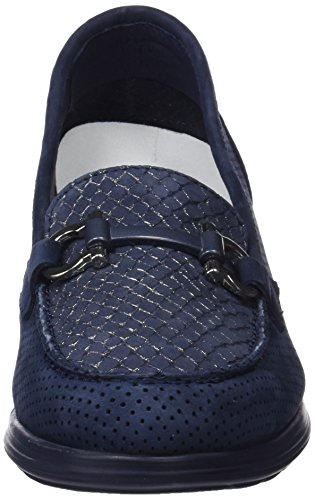 24 HORAS 23524, Mocasines para Mujer, Azul (Marino 5), 40 EU