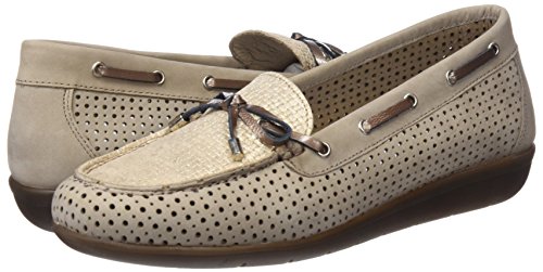 24 HORAS 23533, Mocasines (Loafer) para Mujer, Beige (Taupe 10), 39 EU