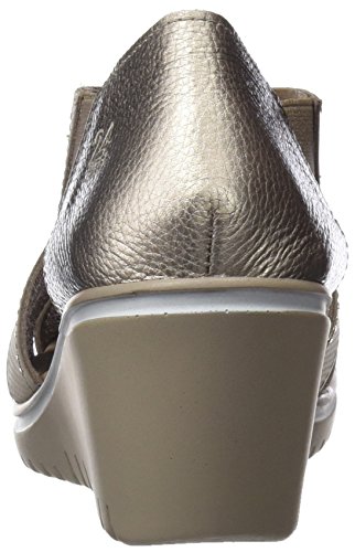 24 HORAS 23559, Sandalias con Punta Abierta para Mujer, Beige (Taupe 10), 41 EU