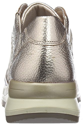 24 HORAS 23585, Zapatillas sin Cordones para Mujer, Dorado (Champan 3), 36 EU