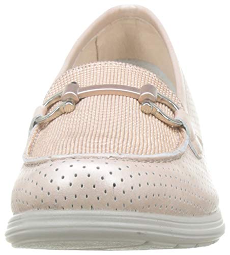 24 HORAS 23993, Mocasines Mujer, Rosa (Nude 8), 39 EU
