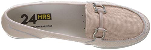 24 HORAS 23993, Mocasines Mujer, Rosa (Nude 8), 39 EU