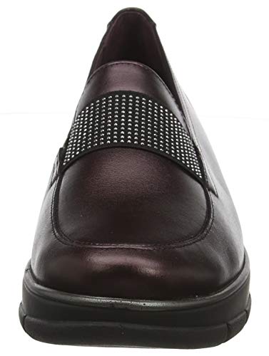 24 HORAS 24290, Mocasines para Mujer, Morado (Grape 12), 37 EU